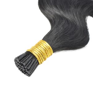 Body Wave Virgin Cuticle Aligned Body Wave I Tip Stick Tip Human Hair Extension 03