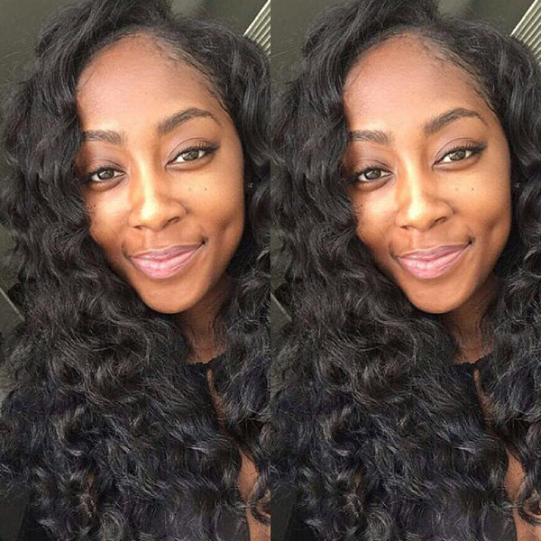 lace wig customer show