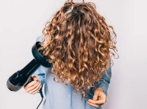 Trim and cut your curly hair